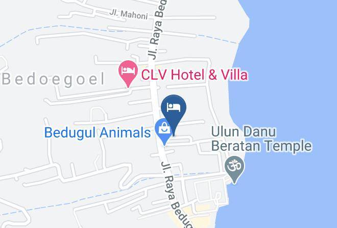 Tabanan Regency - Enjung Beji Resort Maps