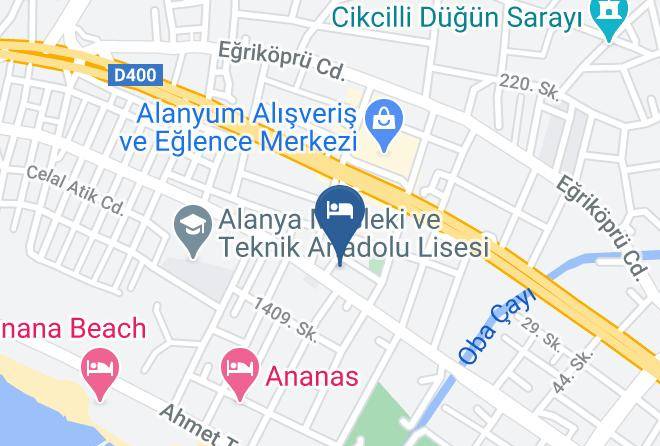 Alanya - Enki Hotel Maps