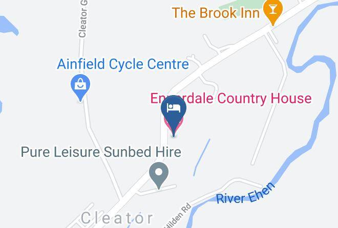 Cumbria - Ennerdale Country House Hotel Maps