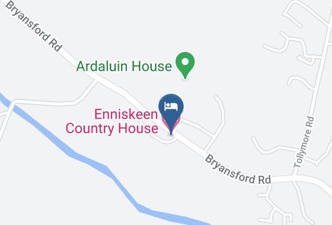 Newry Mourne Down - Enniskeen Country House Hotel Maps