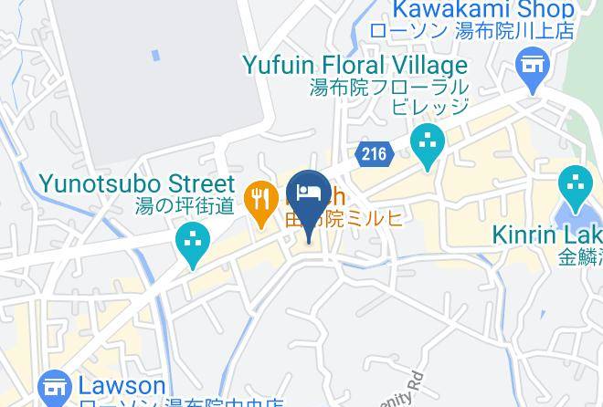 Yufu City - Enokiya Ryokan Maps