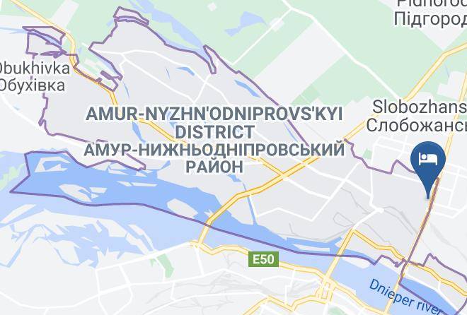 Dnipro - Enrico Hotel Maps