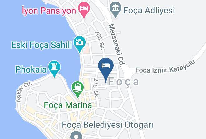 Foca - Ensar Butik Pansiyon Maps