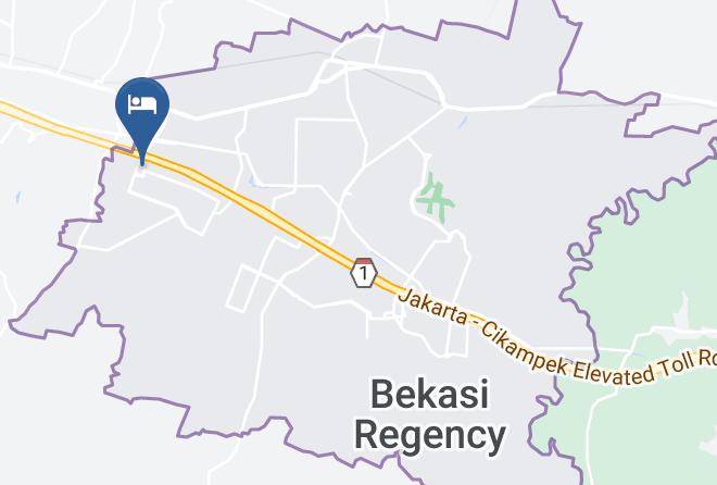 Bekasi Regency - Enso Hotel Maps
