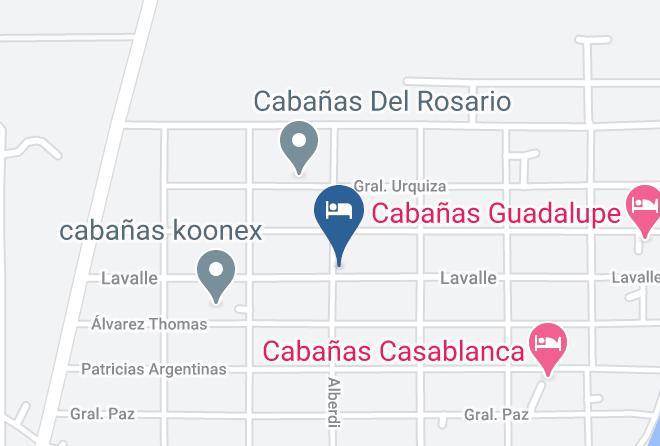 Calamuchita Department - Ensueno Cabanas Maps