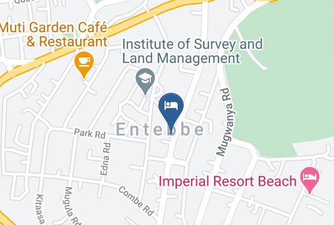 Entebbe Municipality - Entebbe Backpackers Limited Maps