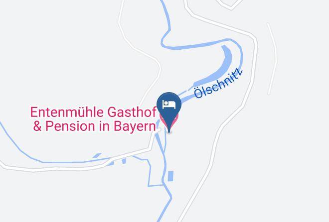 Bayreuth - Entenmuhle Gasthof & Pension In Bayern Maps