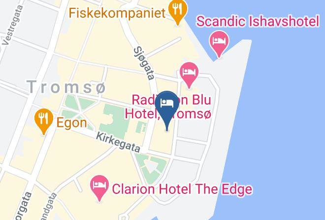 Tromso - Amalie Hotel Maps
