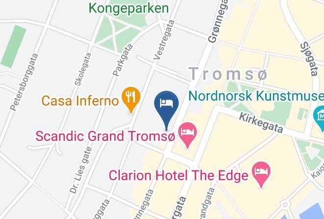 Tromso - Enter City Hotel Maps