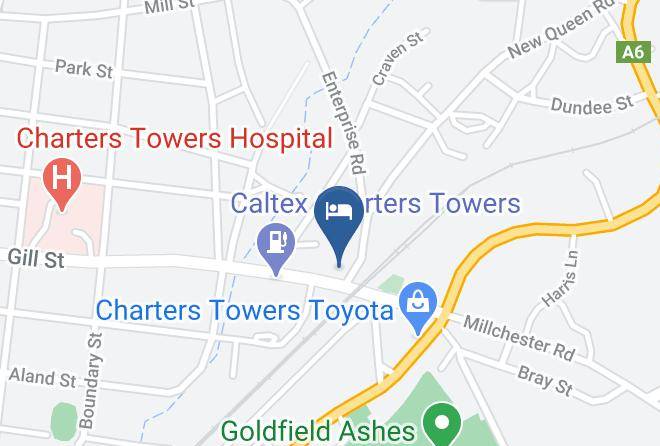 Charters Towers - Enterprise Hotel Motel Maps