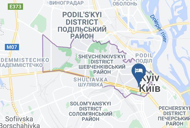 Kyiv - Entertainment Complex Avalon Maps