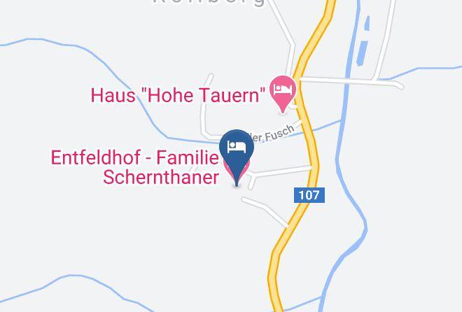 Zell Am See - Entfeldhof Und Familie Schernthaner Maps