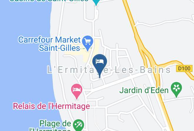 Saint Paul - Entre Cocotiers Et Filaos Maps