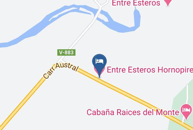 Palena Province - Entre Esteros Hornopiren Maps