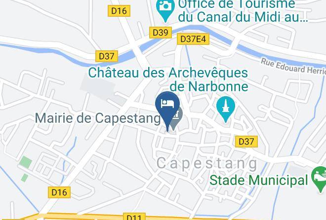 Herault - Entre Midi Maison D'hotes B&b Maps