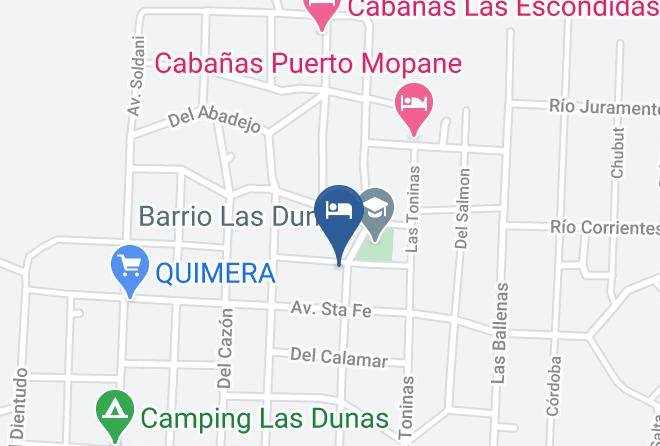 Monte Hermoso - Entre Pinos Maps