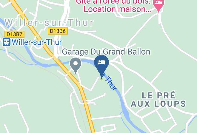 Haut Rhin - Entre Thur Et Montagne Maps
