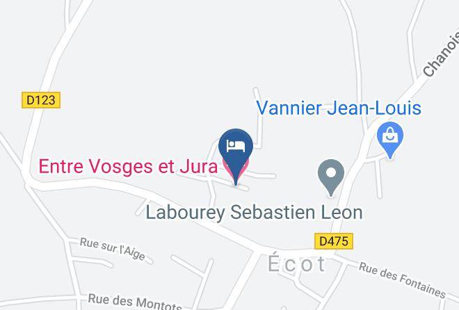 Doubs - Entre Vosges Et Jura Maps