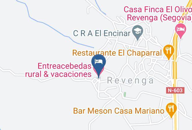Segovia - Entreacebedas Rural & Vacaciones Maps