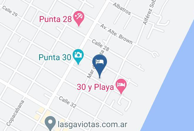 Villa Gesell - Entremares Maps