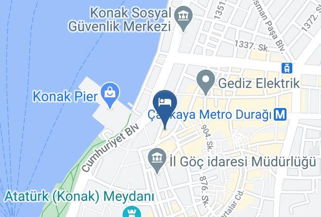 Konak - Envoy Otel Maps