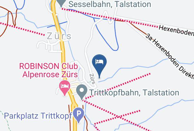 Bludenz - Enzian Sporthotel Maps