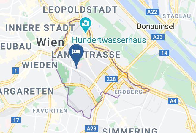 Arthotel Ana Enzian I Wien Map