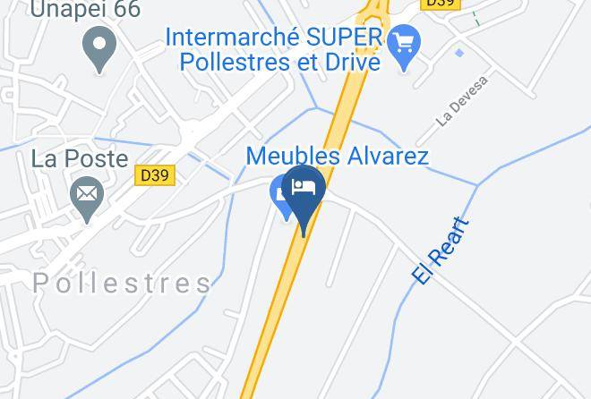 Pyrenees Orientales - Enzo Hotels Perpignan Sud Pollestres Maps