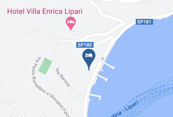 Messina - Eoliando Case Per Vacanze Lipari Centro Maps