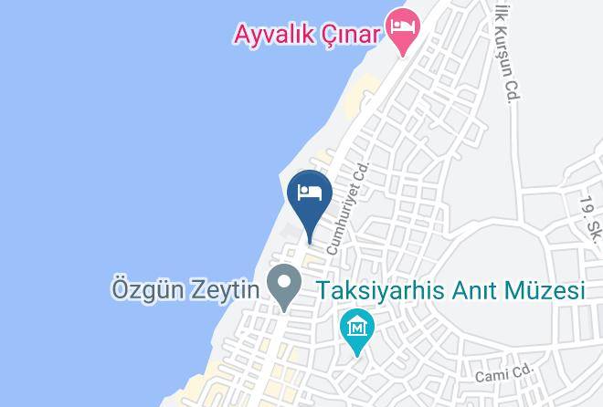 Ayvalik - Eolya Konukevi Maps