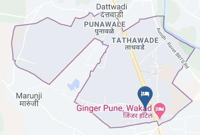 Chinchwad - Eon The Ecotel Tathawade Maps