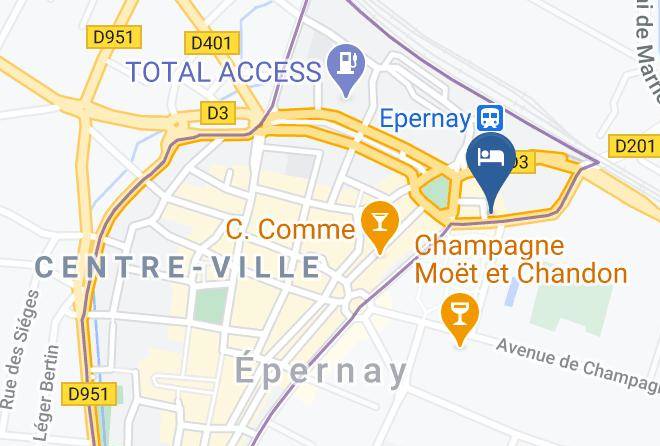 Marne - Epernay Les Artistes Maps