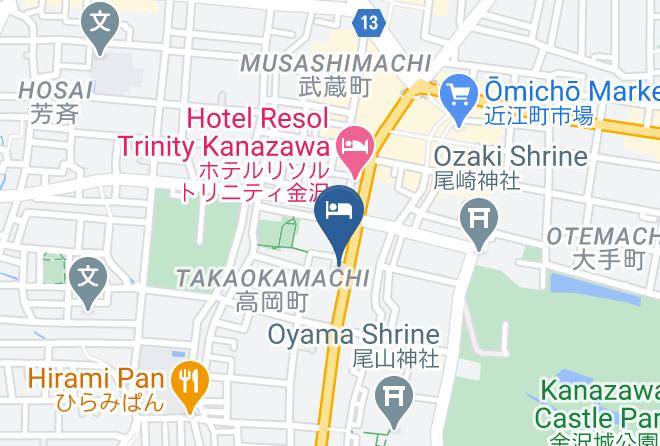 Kanazawa City - Eph Kanazawa Maps