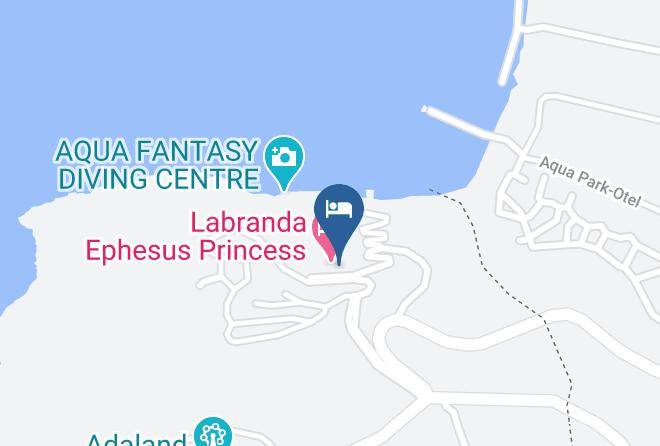 Kusadasi - Ephesus Princess Hotel Maps