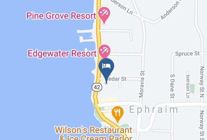 Door - Ephraim Shores Resort Maps