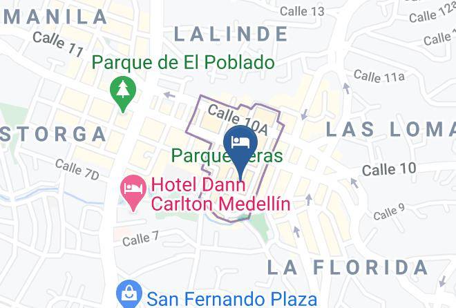 Medellin - Epic Boutique Hotel Maps