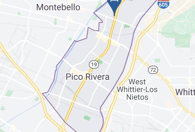 Los Angeles - Epic Hotel Pico Rivera Maps