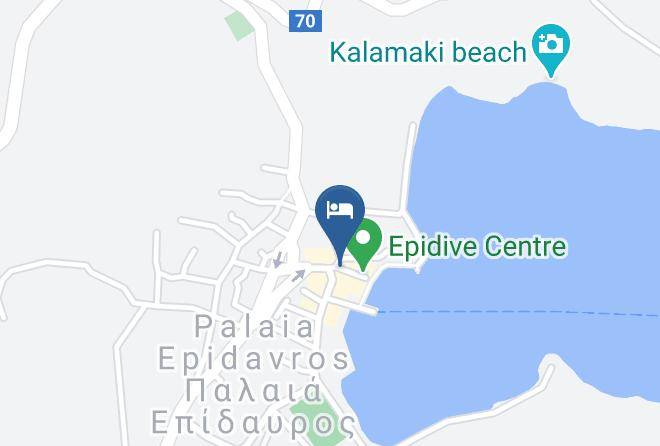 Argolis - Epidavros Plaza Maps