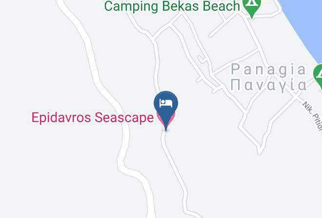 Argolis - Epidavros Seascape Maps