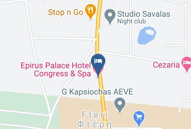 Ioannina - Epirus Palace Hotel Congress & Spa Maps