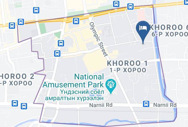 Ulaanbaatar - Epos Hotel Maps