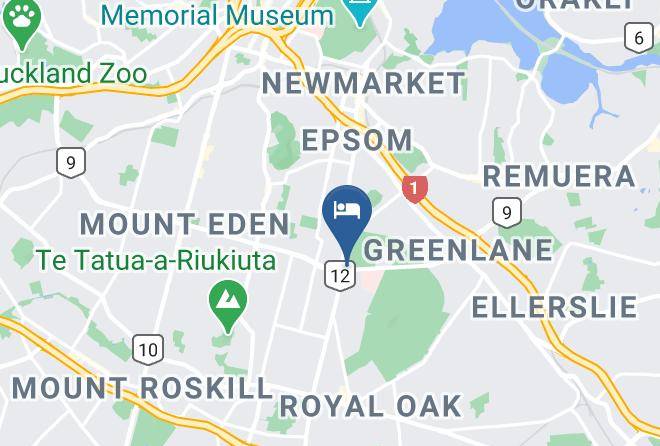 Auckland Epsom - Epsom Knights Inn Maps