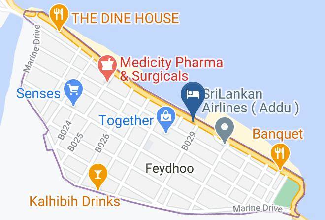 Addu - Equatorial Divers Lodge Maps