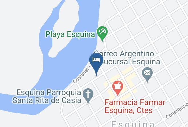 Esquina - Eque Pora Hotel Maps