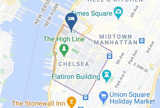 Equinox Hotel New York Map