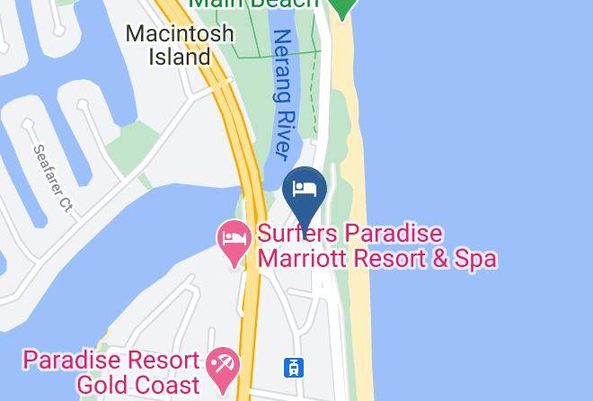 Gold Coast - Equinox Sun Resort Maps