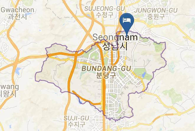 Bundangguseongnamsi - Equus Hotel Maps