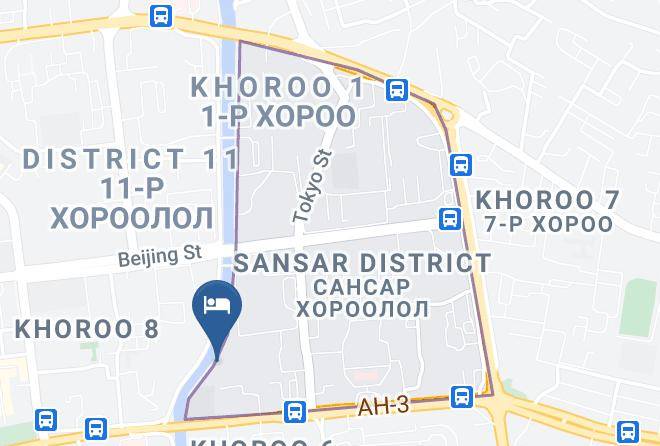 Ulaanbaatar - Era Hotel Maps