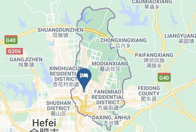Hefei - Eral Hotel Maps