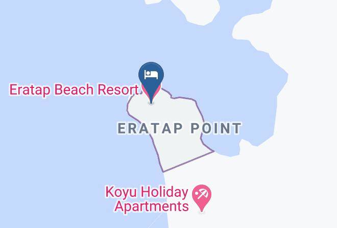 Efate - Eratap Beach Resort Maps